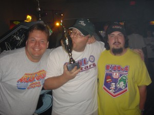 Accepting for Jon Christian is his brother Pete!, Jon won with 10,827,585,900 on Attack From Mars!