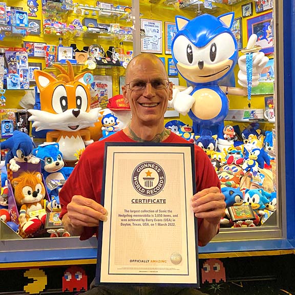 The history of Sonic with the biggest sonic collector on the planet!